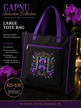 GAPNU Large Tote Bag